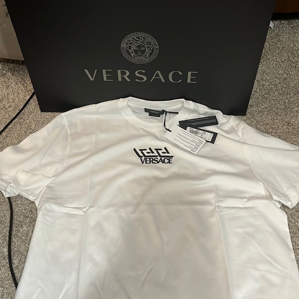 Versace Monogram & Logo Tee